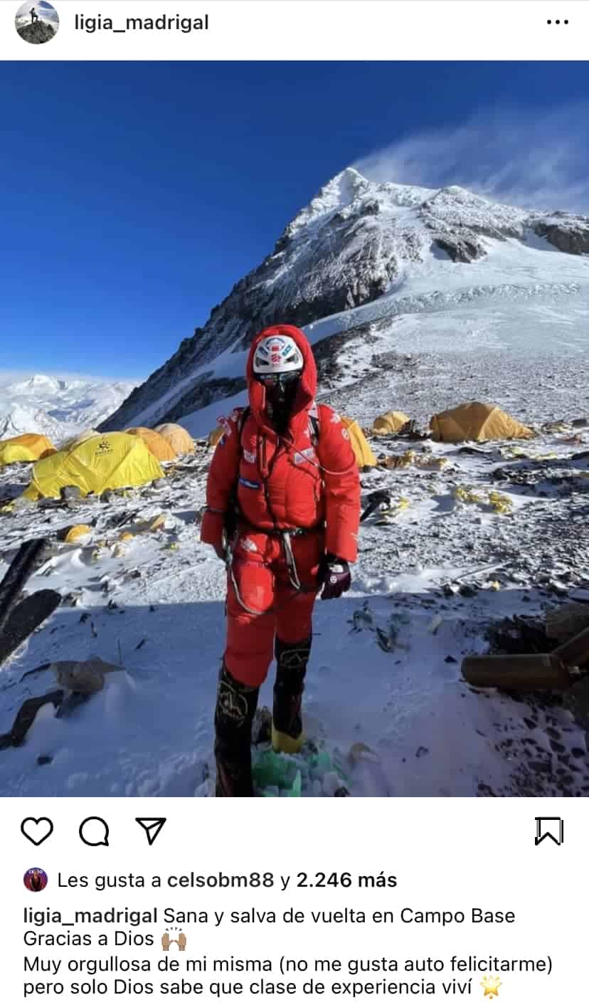 ligia madrigal everest