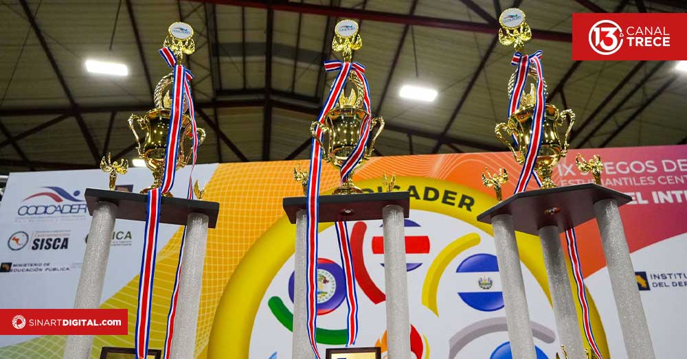 Más de 1300 estudiantes participaron en IX juegos deportivos estudiantiles centroamericanos. 