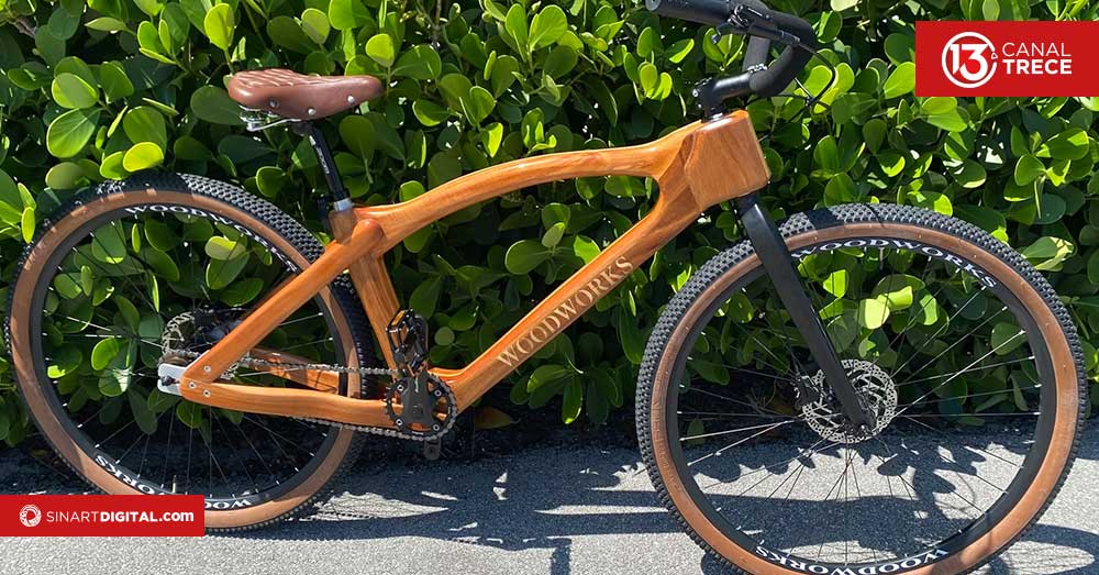 Así se fabrica una bicicleta con un marco de madera