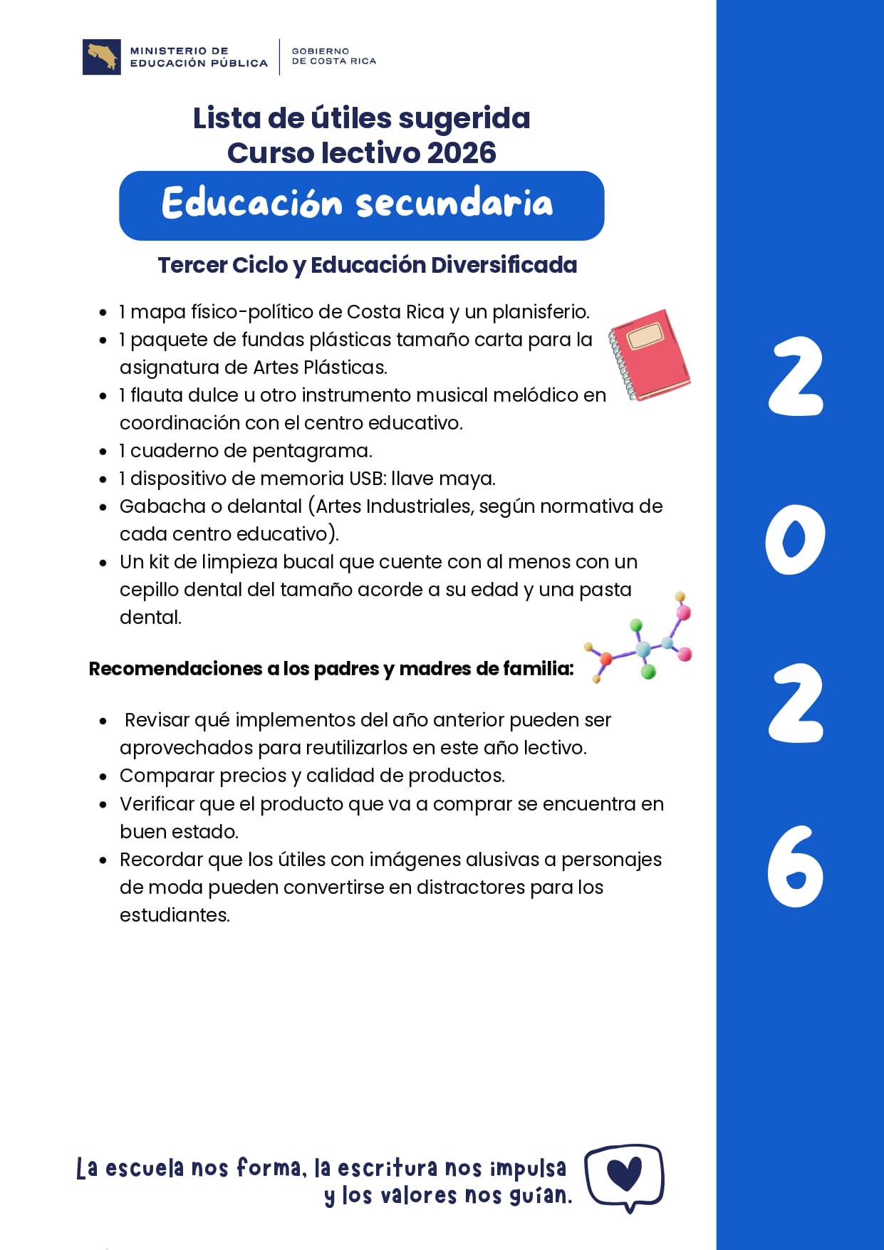 05 utiles Secundaria