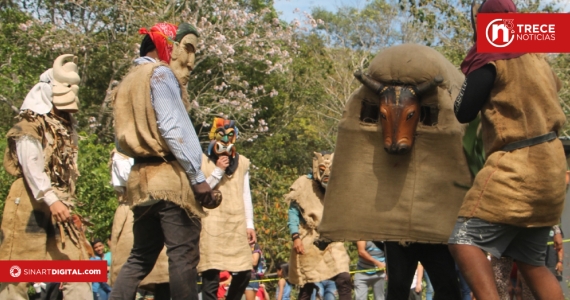 La comunidad de Curré/Yímba celebra el Juego de los Diablitos