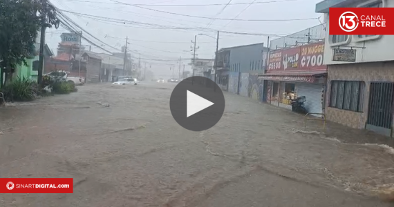 CNE reporta 37 incidentes por fuertes lluvias en el Área Metropolitana