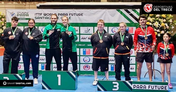 Paratletas se lucen en Chile