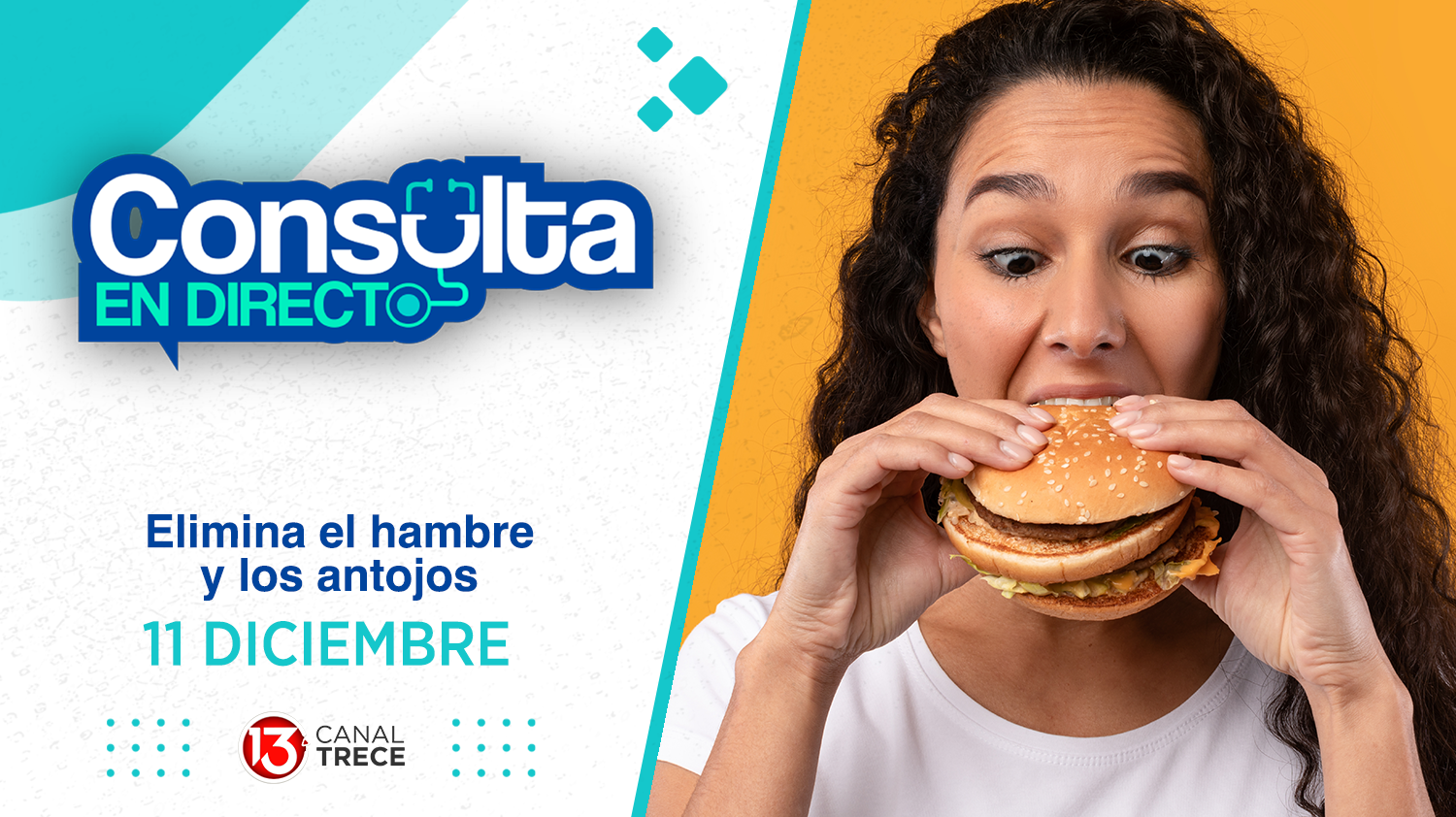 Elimina el hambre y los antojos | Consulta en Directo 11 Diciembre 2024. Programa completo