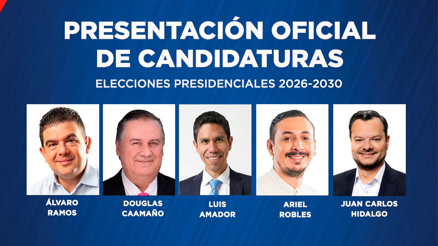 Presentación oficial de Candidaturas Presidencia de la República | 12 Enero 2026