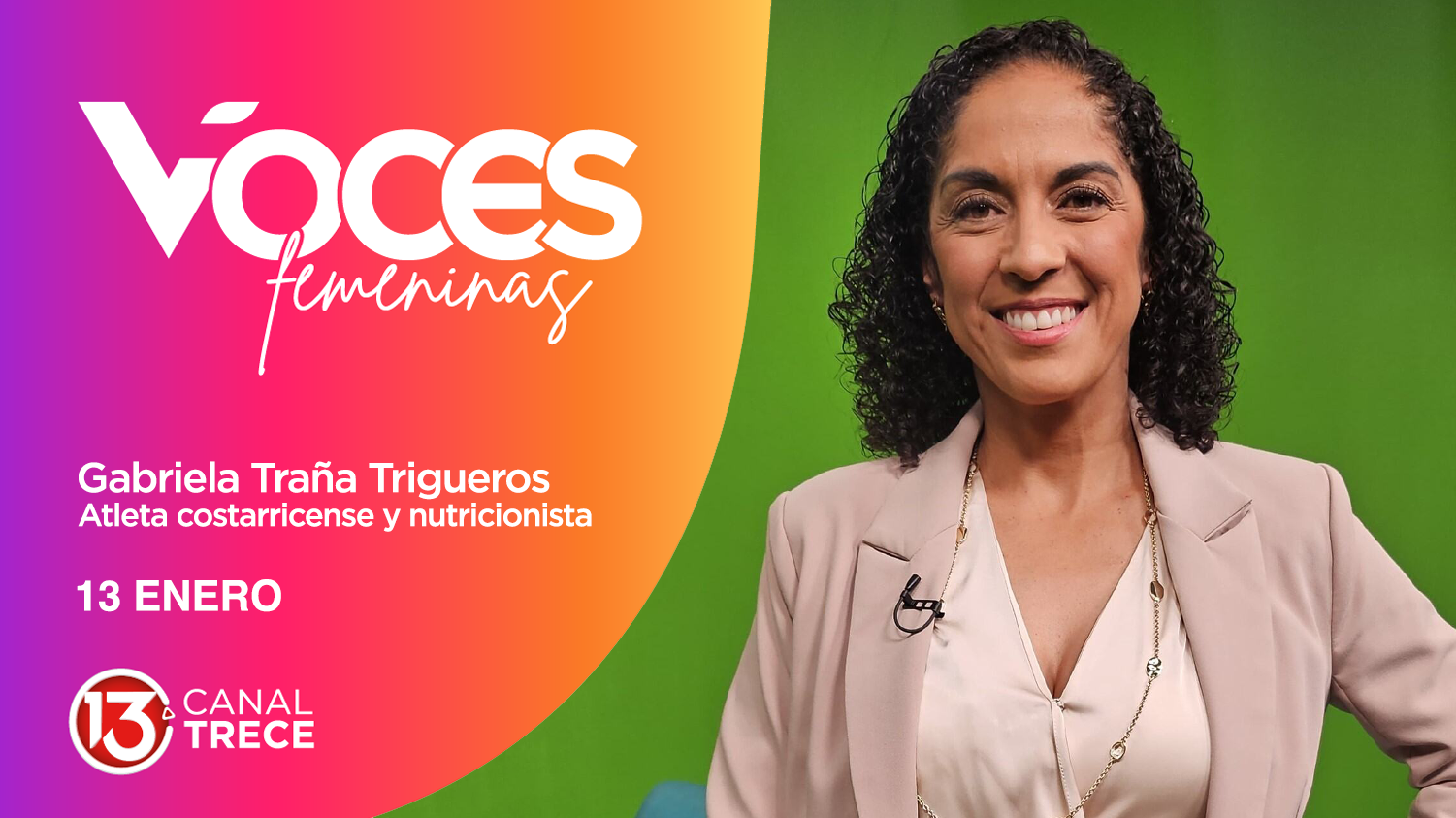 Voces Femeninas: Gabriela Traña