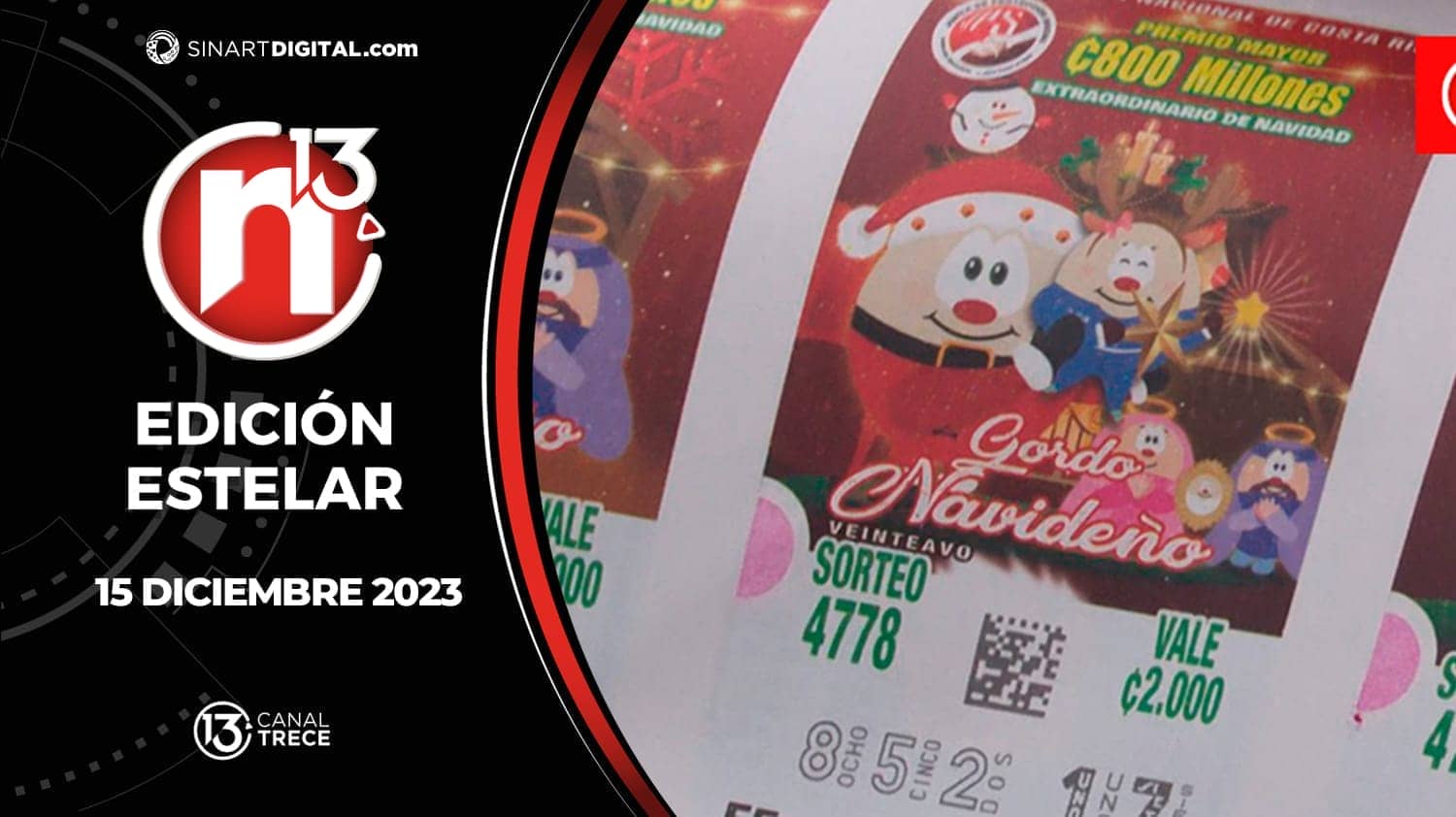 Edición Estelar - 15 diciembre 2023 | Trece Noticias 