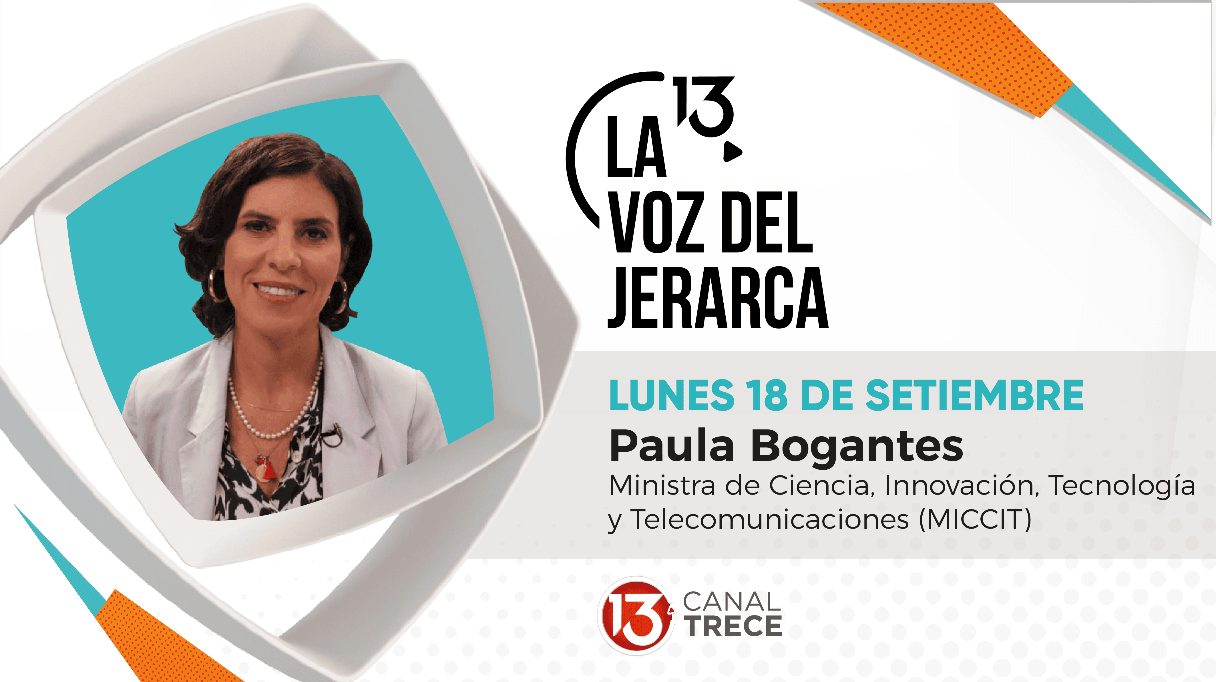 Paula Bogantes Zamora - 18 Setiembre | La Voz del Jerarca