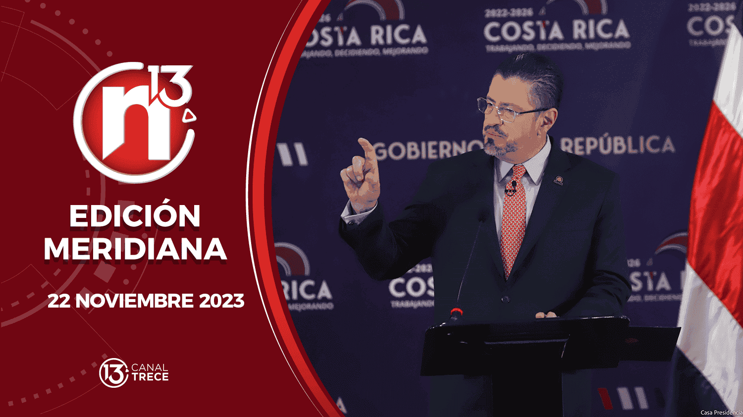 Edición Meridiana - 22 noviembre 2023 | Trece Noticias
