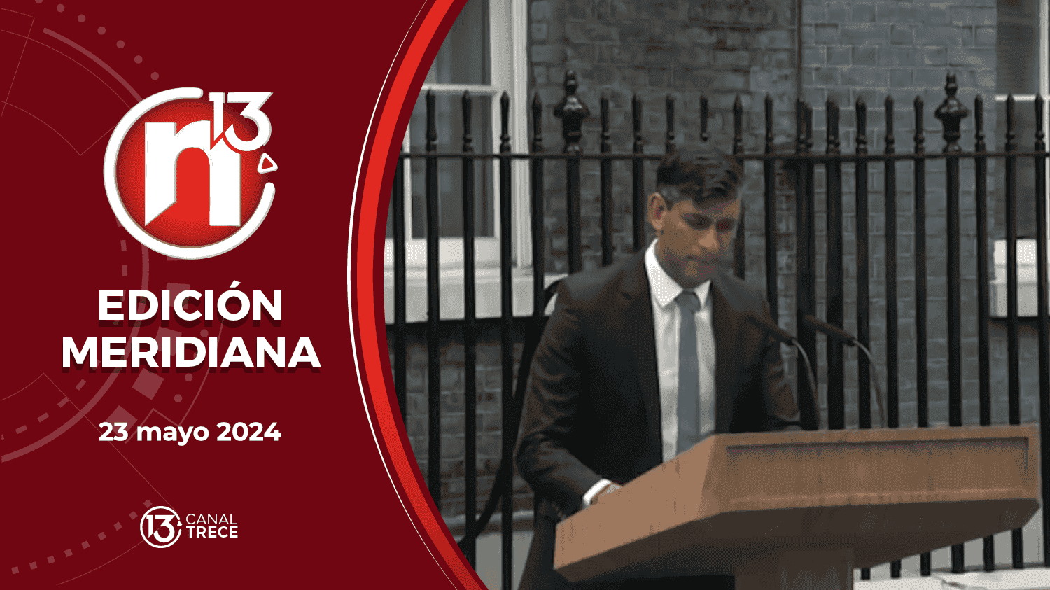 Edición Meridiana - 23 mayo 2024 | Trece Noticias