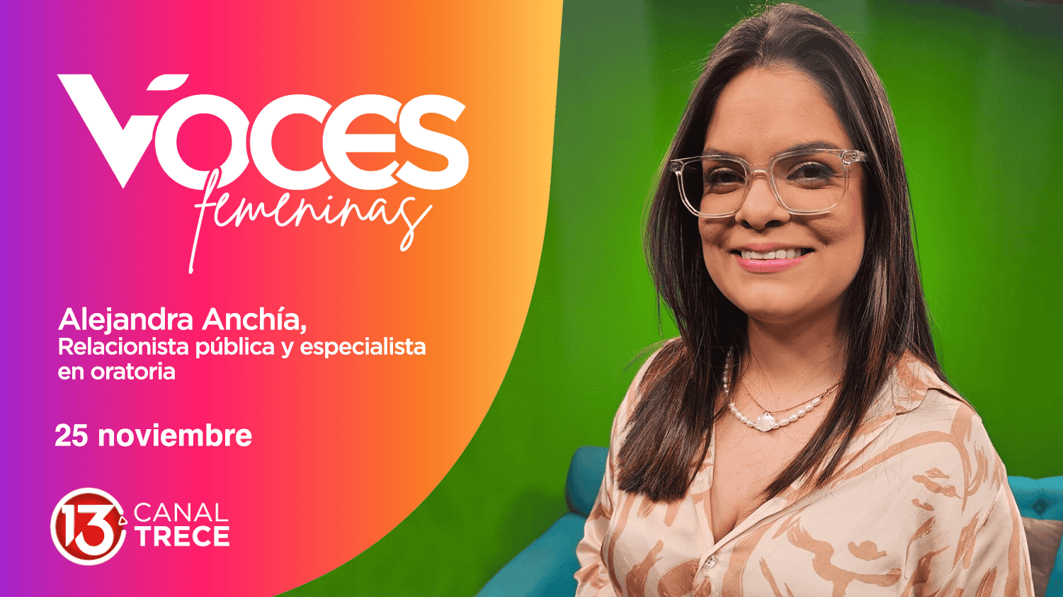 Voces Femeninas: Alejandra Anchía 