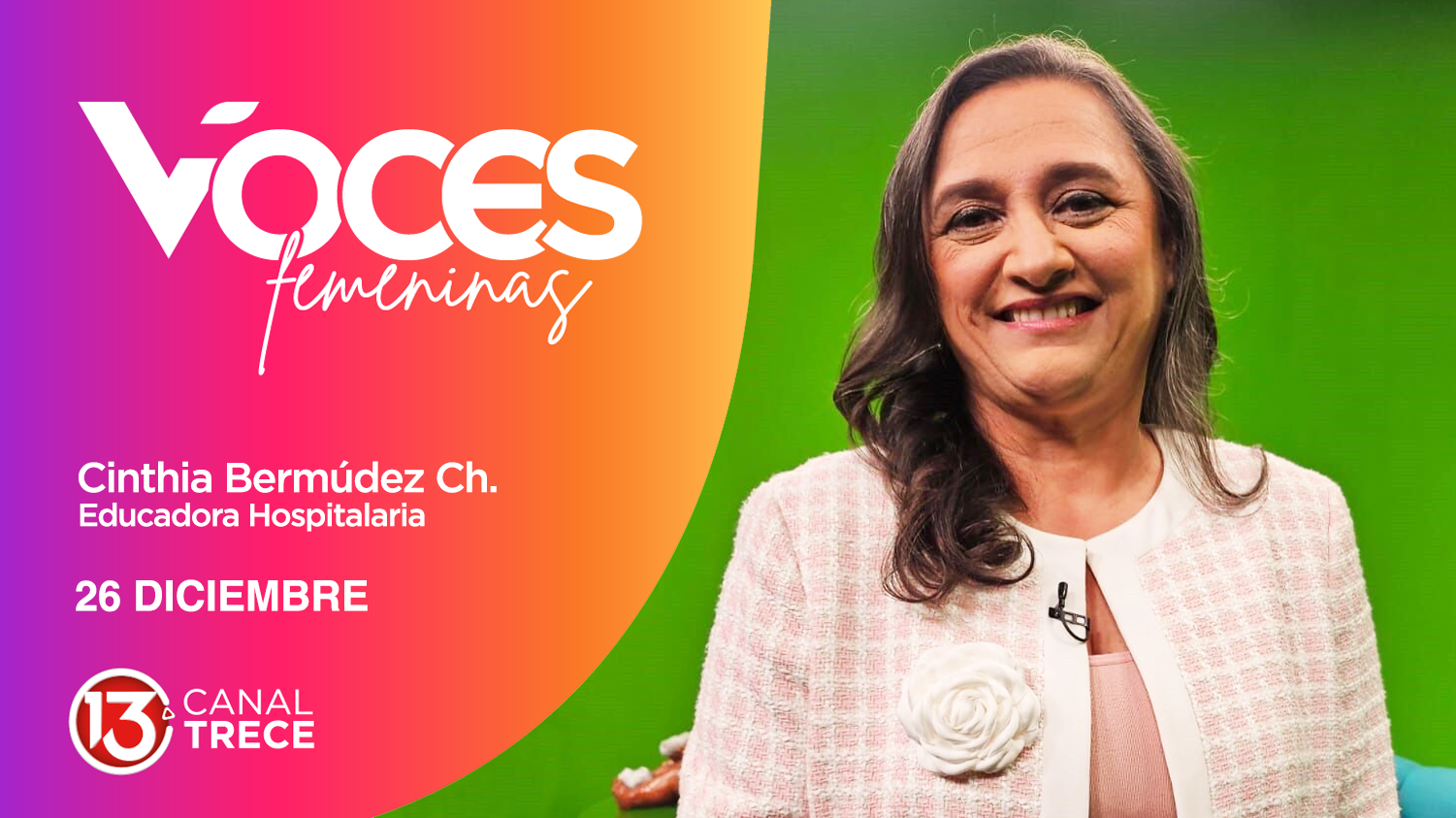 Voces Femeninas: Cinthia Bermúdez 