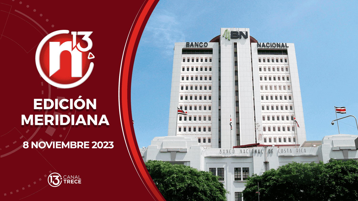 Edición Meridiana - 8 noviembre 2023 | Trece Noticias 