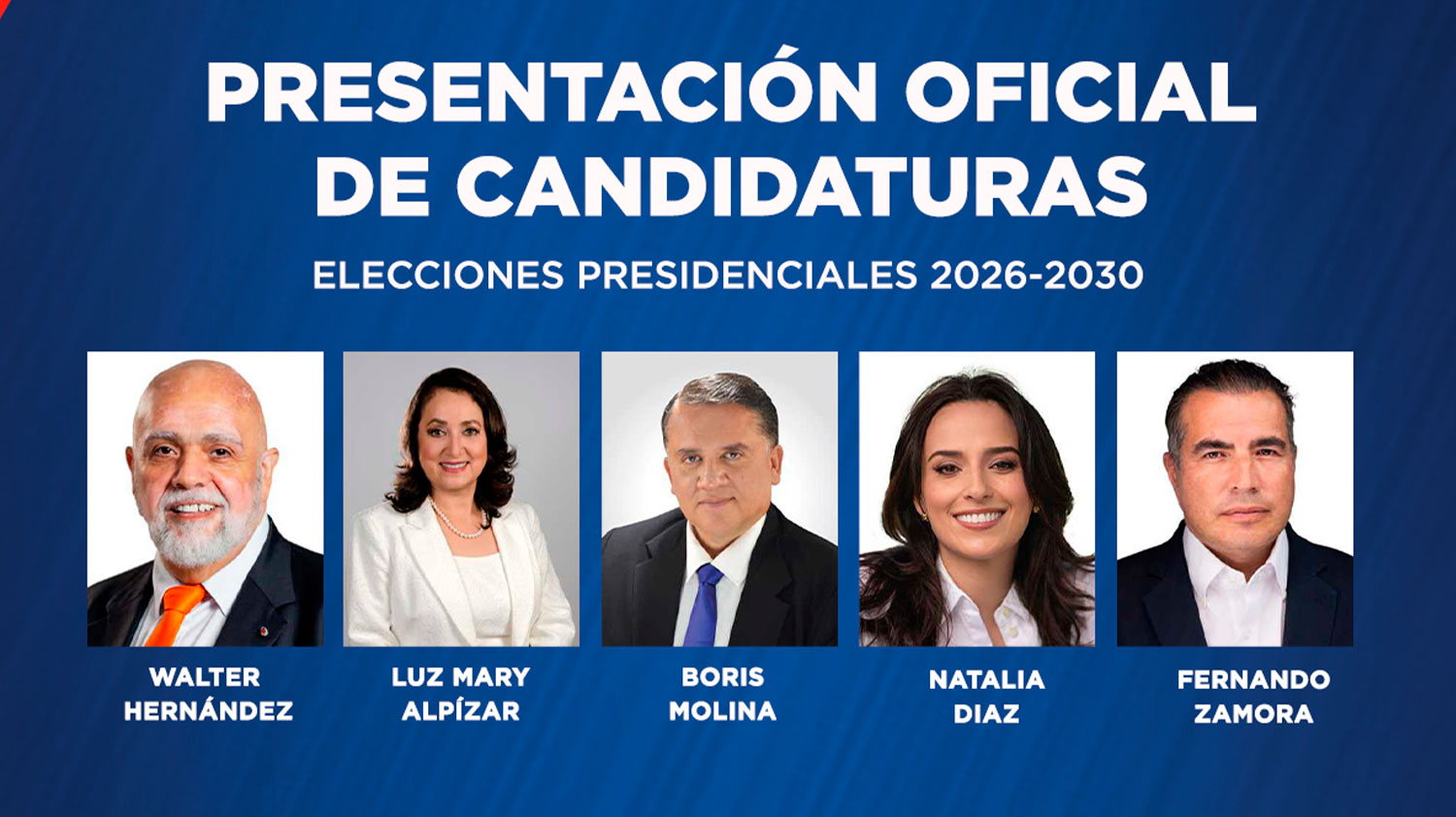 Presentación oficial de Candidaturas Presidencia de la República | 9 Enero 2026