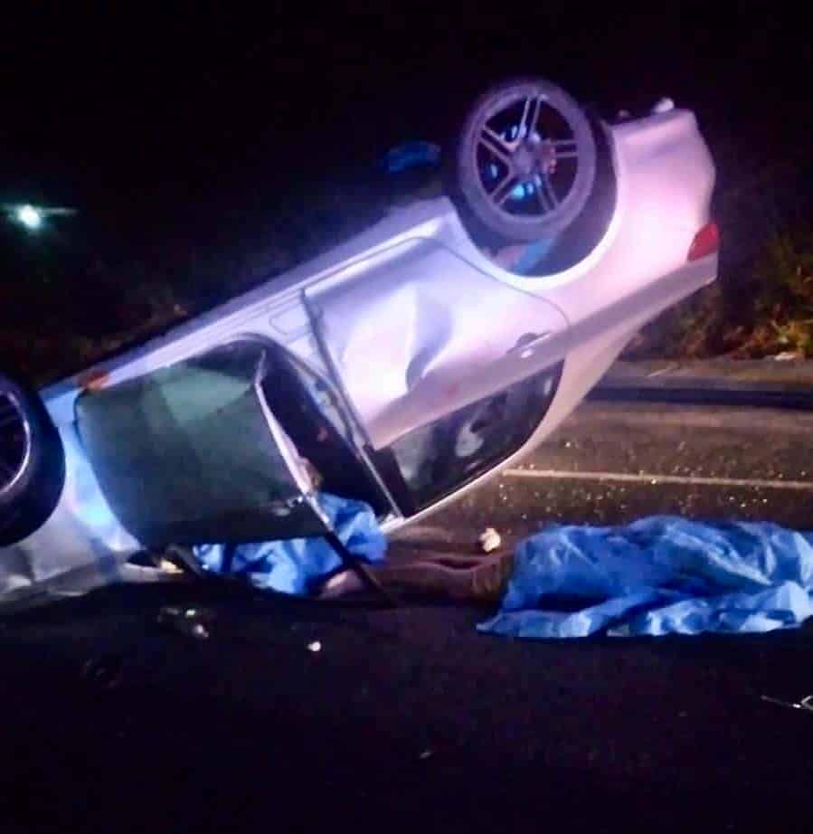 Muertes en carretera ya superan las 250, este fin de semana 4 hombres perdieron la vida en un accidente.