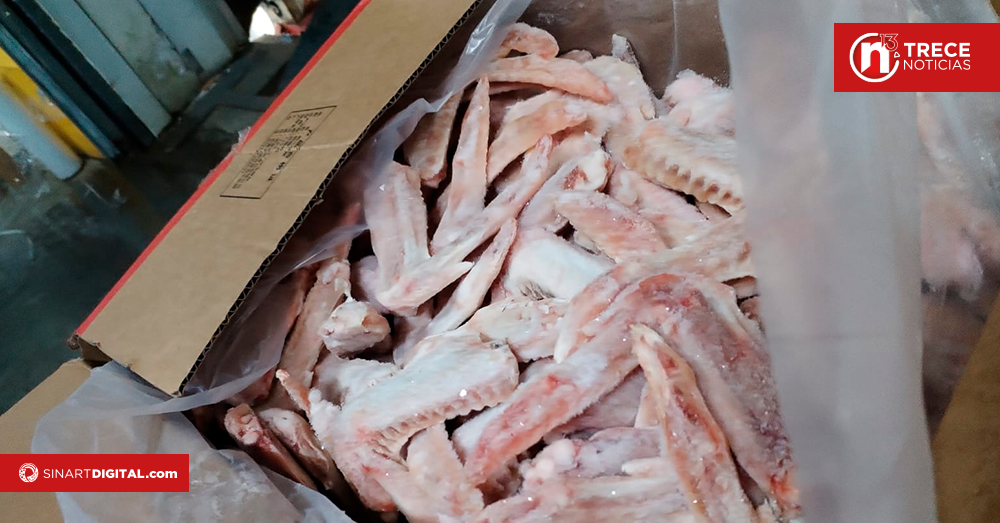 Decomisan 27.5 toneladas de productos congelados de origen animal en Puntarenas