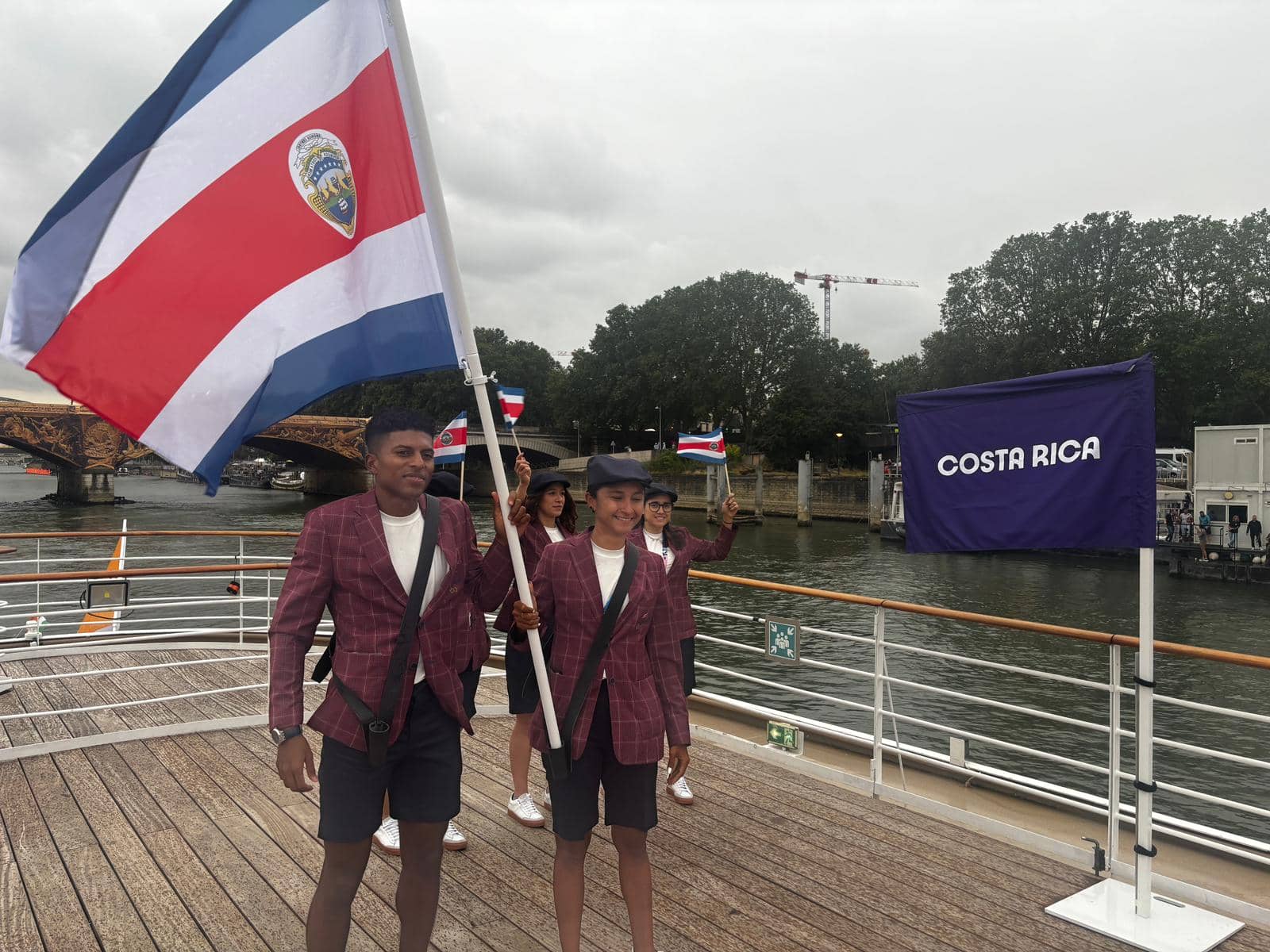 Costa Rica, Costa de Marfil y Corea del Sur hermanados en bote olímpico