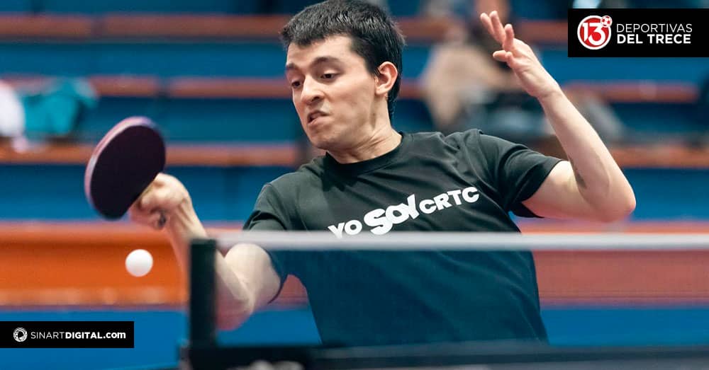 Un tico destaca en el tenis de mesa profesional español