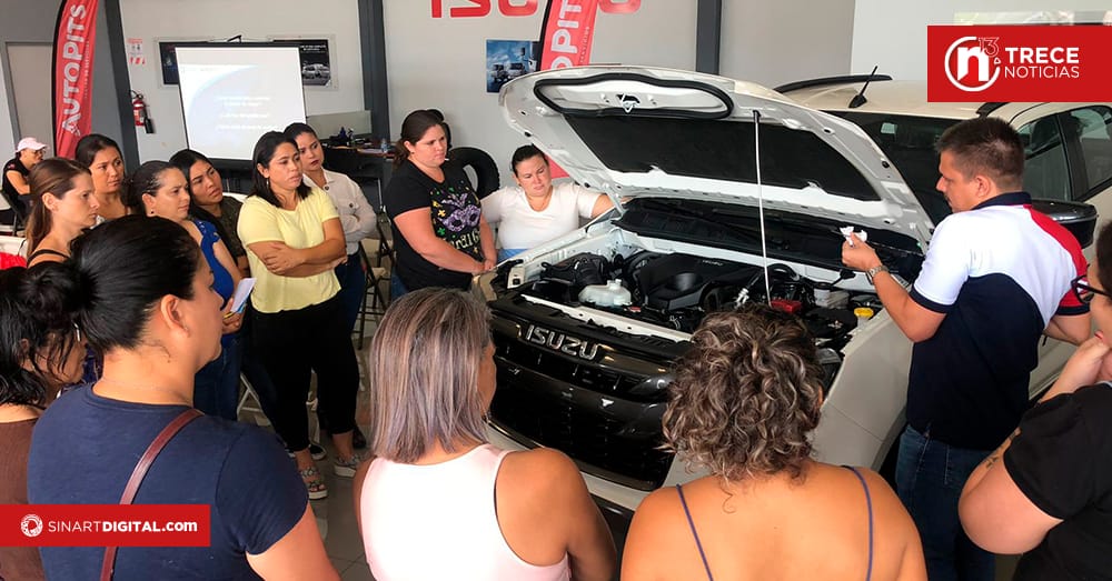 Mujeres de cinco zonas del país aprenderán sobre mecánica de forma gratuita