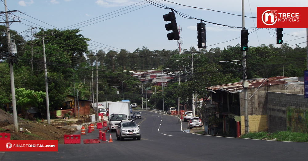 Nuevo carril y más fluidez en Barreal de Heredia