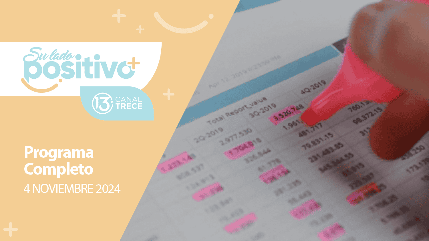 Su Lado Positivo 4 noviembre 2024 | Programa completo