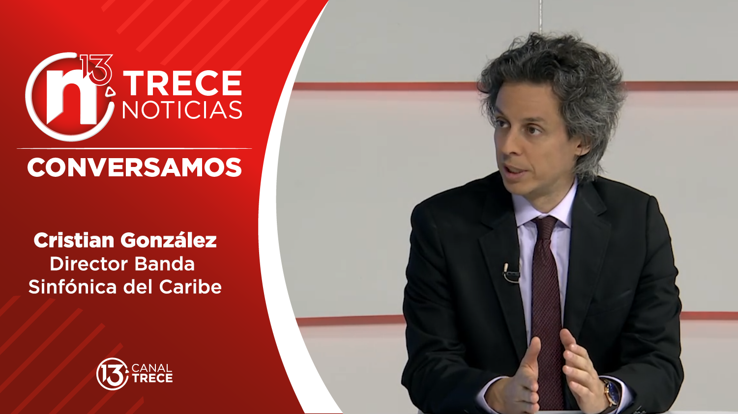 Conversamos con: Cristian González, Director Banda Sinfónica del Caribe - Viernes 10 enero 2025