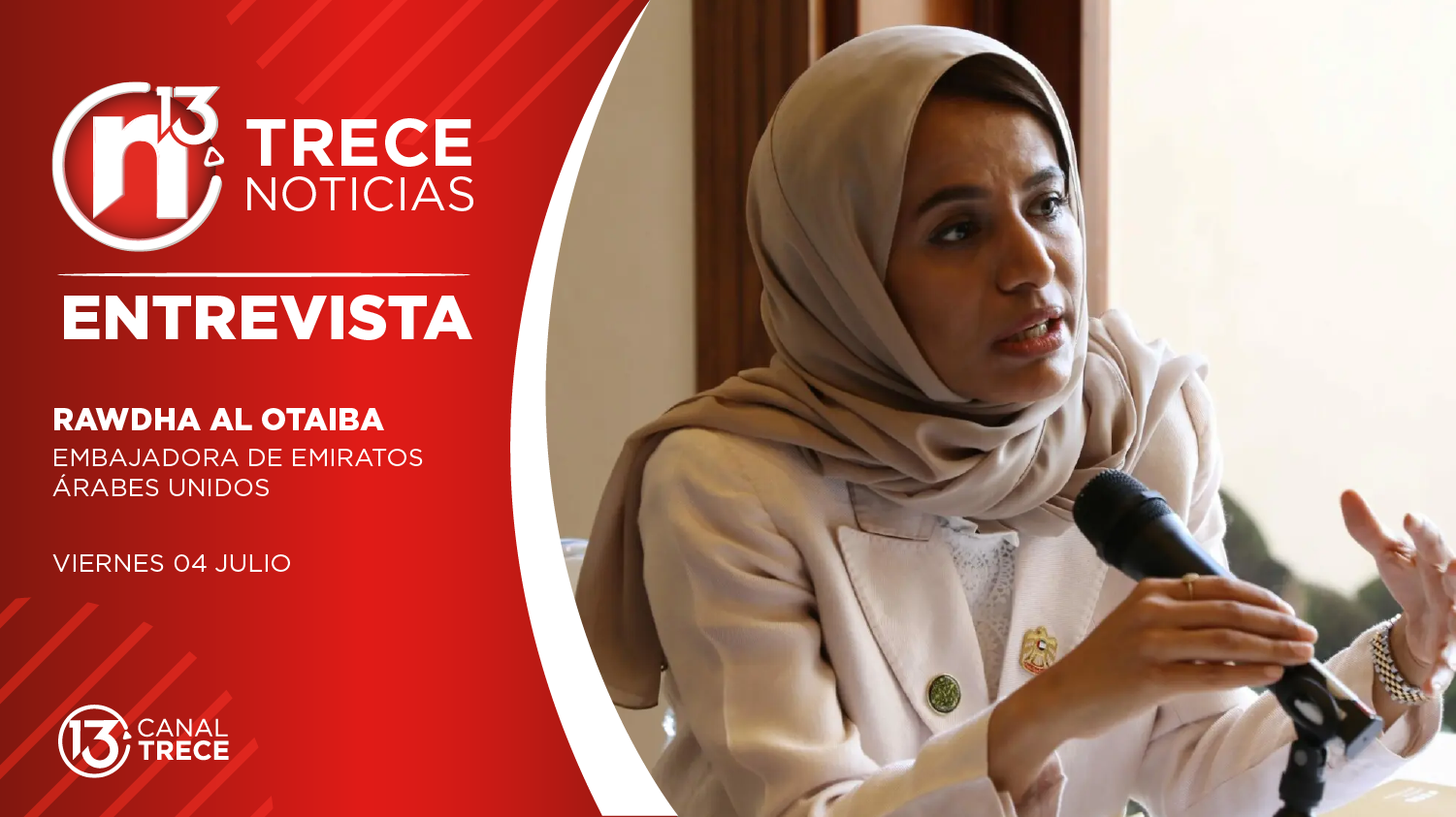 Entrevista a Rawdha Al Otaiba | Excelentísima Embajadora de los Emiratos Árabes Unidos