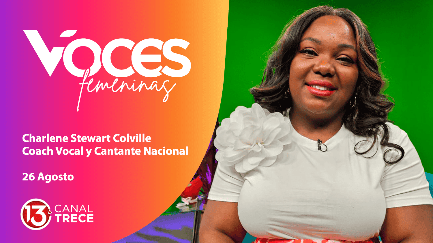 Voces Femeninas: Charlene Stewart