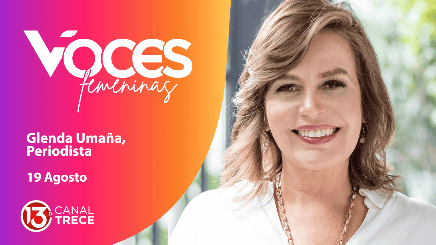 Voces Femeninas: Glenda Umaña