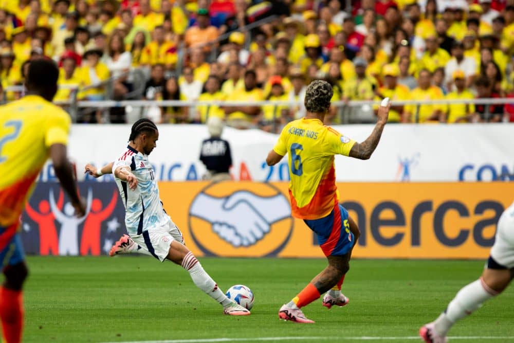 Colombia vence a una Costa Rica sin ataque