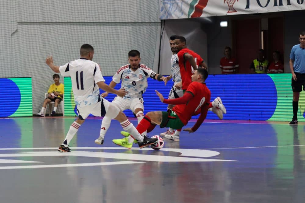 Sele de Fútbol Sala cae en su segundo fogueo en Europa