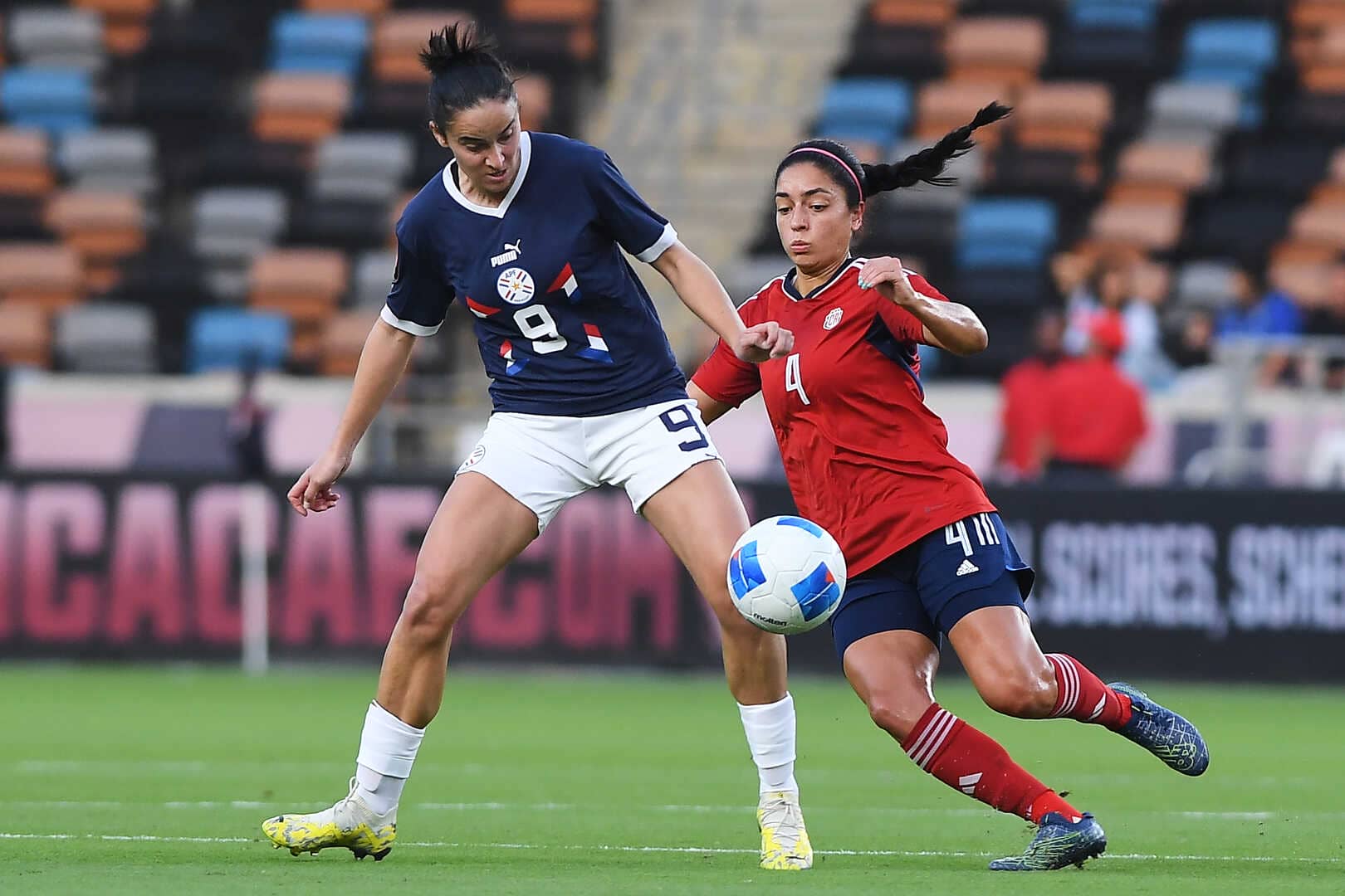  Costa Rica tropieza en su debut en Copa Oro Femenina al perder contra Paraguay 