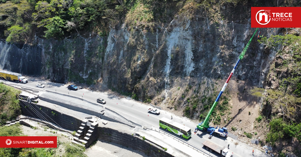 Cambronero: colocación de barreras de protección está por finalizar