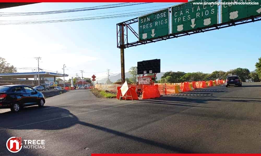 Paso a Tres Ríos por La Galera estará cerrado de martes a miércoles