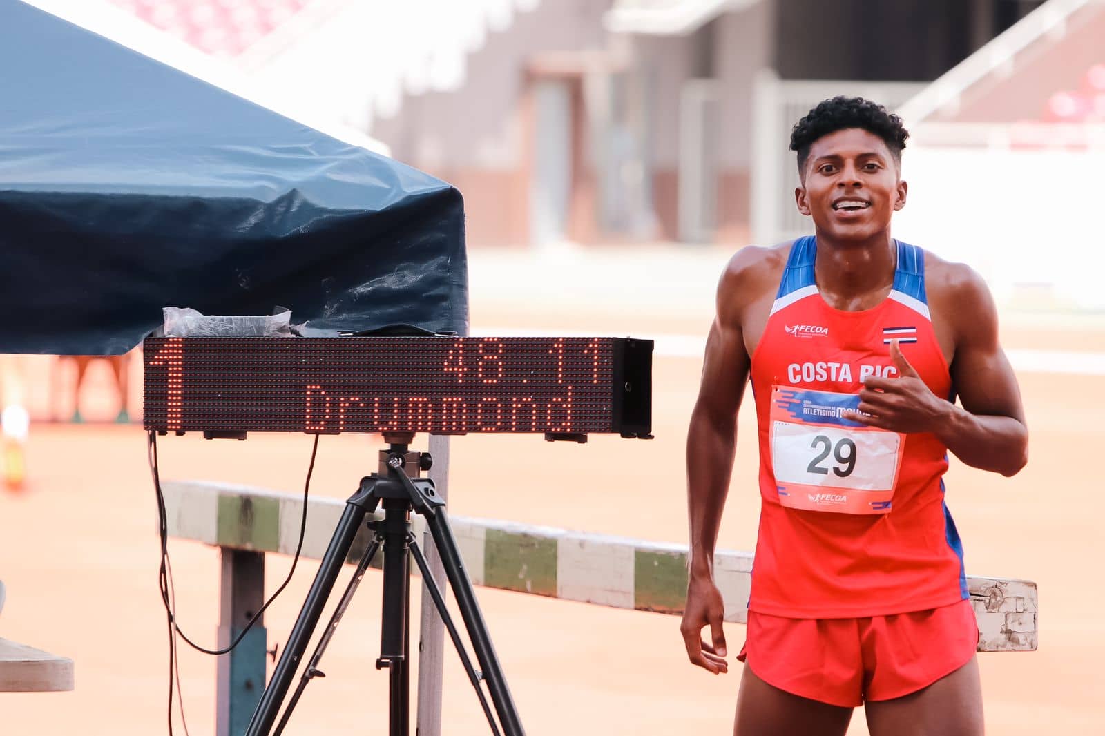 Gerald Drumond en acción este fin de semana