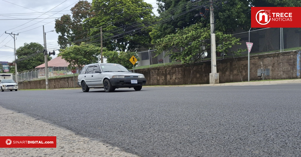 Finalizan trabajos de bacheo en ruta 129 de Belén, entre Firestone y el EBAIS de La Ribera