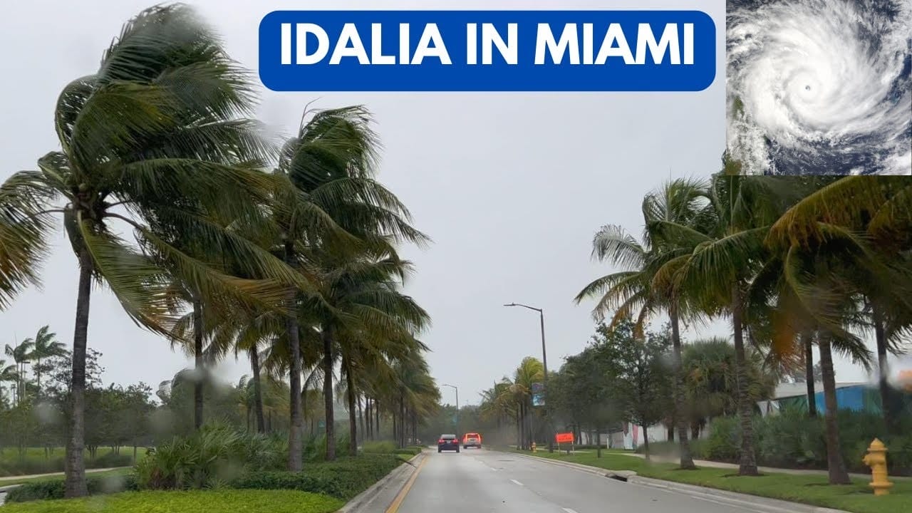 Idalia avanza por norte de la Florida como huracán categoría 2 y amenaza Georgia