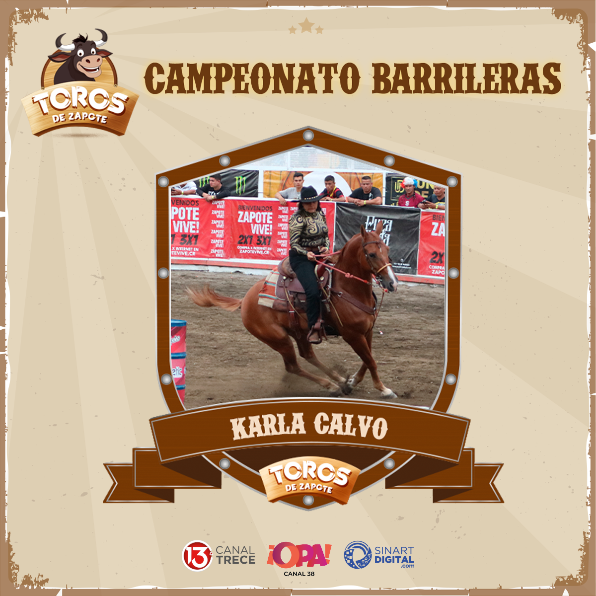 KARLA CALVO -  TORNEO DE BARRILERAS ZAPOTE  | 28 DICIEMBRE 2023