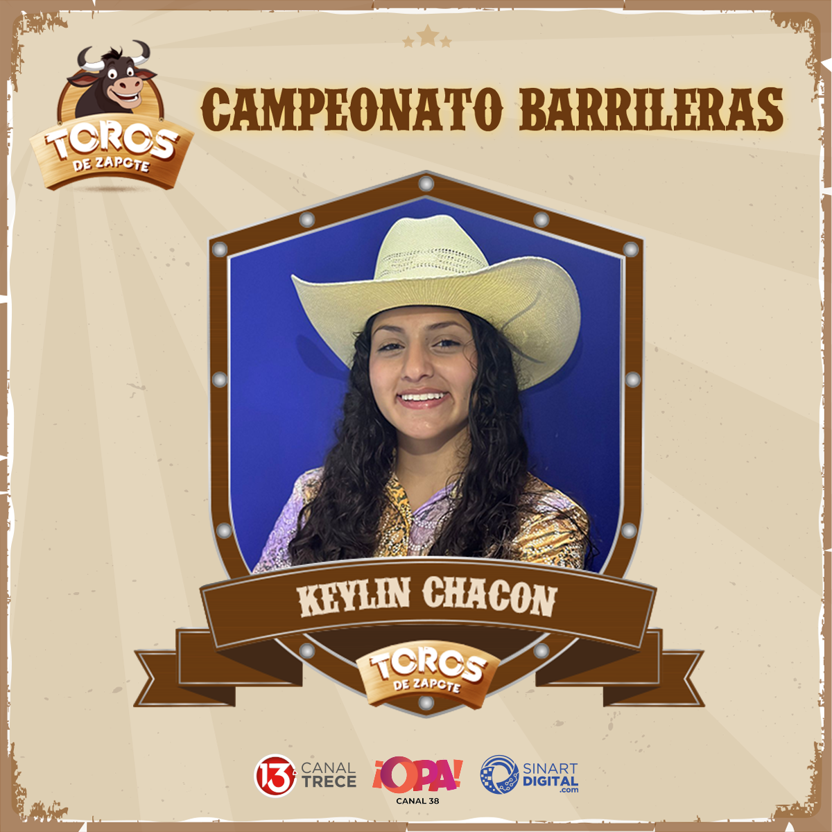 KEILYN CHACON -  TORNEO DE BARRILERAS ZAPOTE  | 27 DICIEMBRE 2023