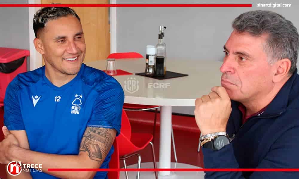 Keylor Navas quiere estar en la Copa Oro, asegura el técnico Luis Suárez