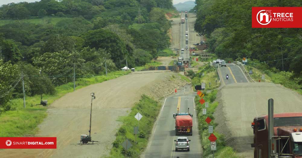 Ampliación de la carretera Barranca-Limonal alcanza un 20% de avance