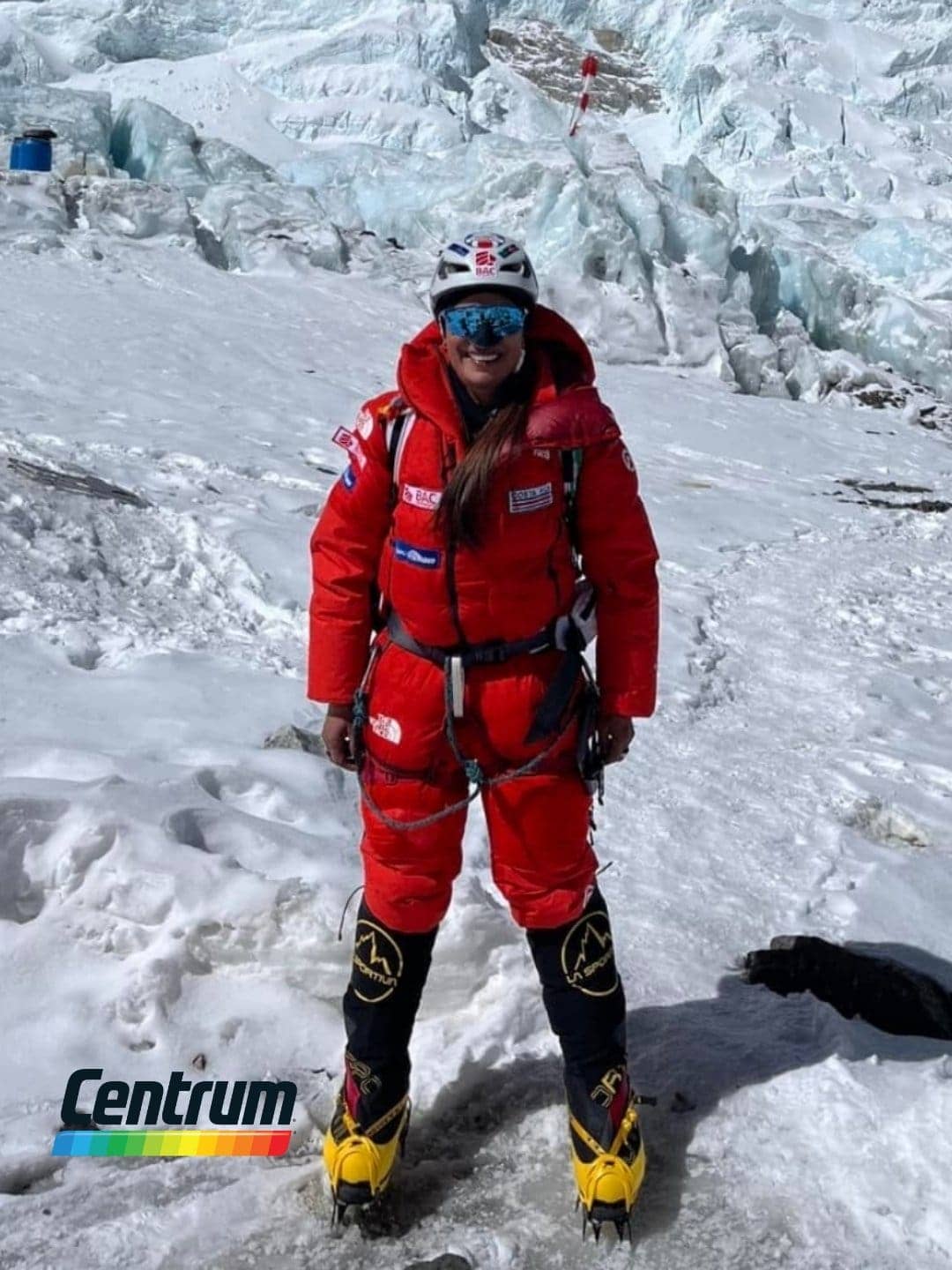 ¡Histórica y Legendaria, Ligia lo logró y llegó a la cumbre del Everest!