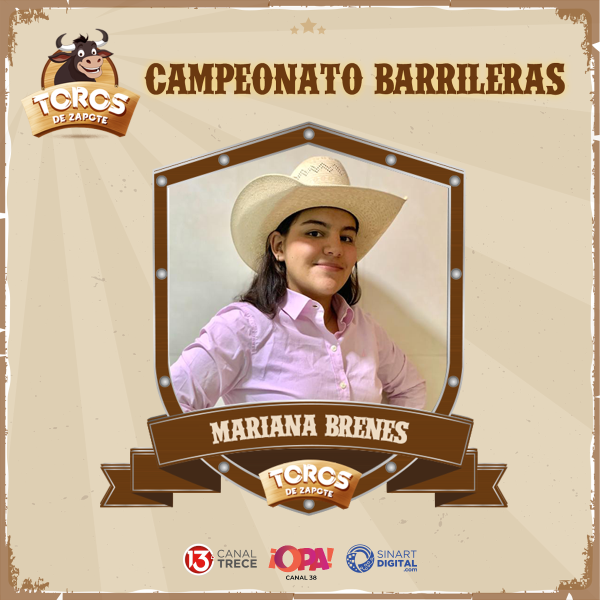 MARIANA BRENES  -  TORNEO DE BARRILERAS ZAPOTE
