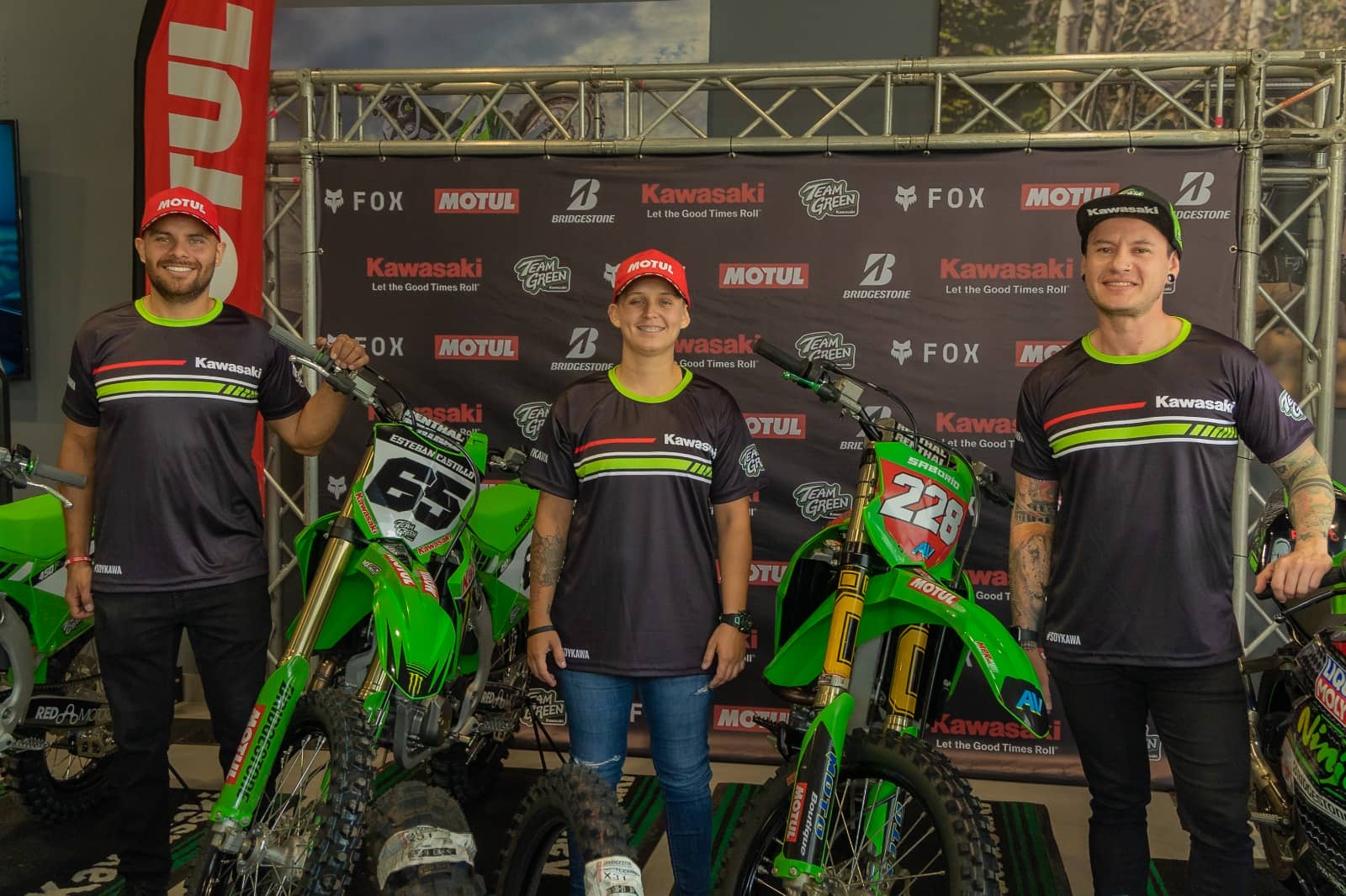 María Paula Saborío se integra a Kawasaki para Campeonato de Motocross
