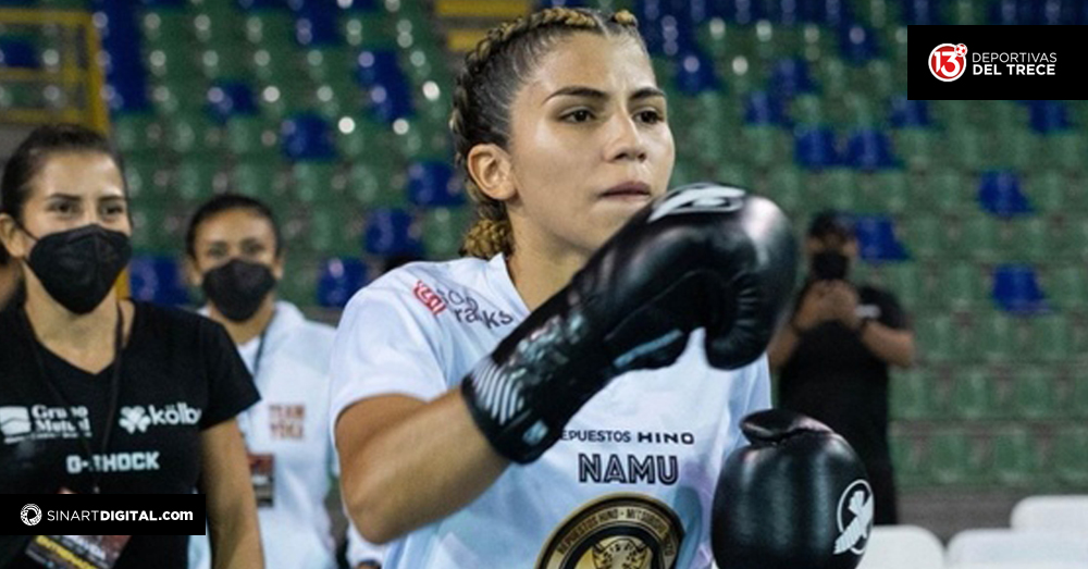 Naomy Valle va tras el cinturón