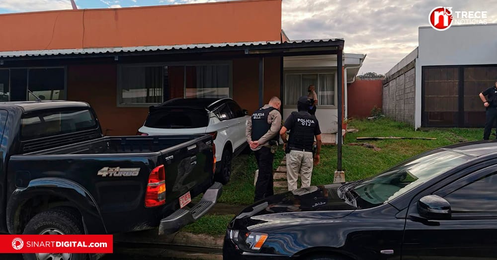 200 agentes del OIJ buscan a ocho personas por presunto tráfico de drogas y legitimación de capitales