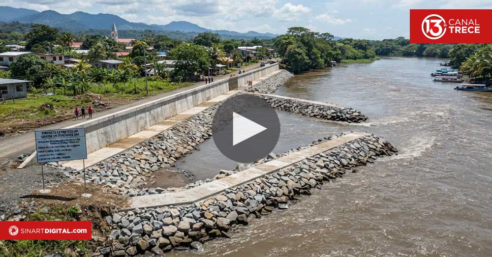 Más de 6200 personas se beneficiarán con obras para reducir el impacto de las inundaciones en Osa