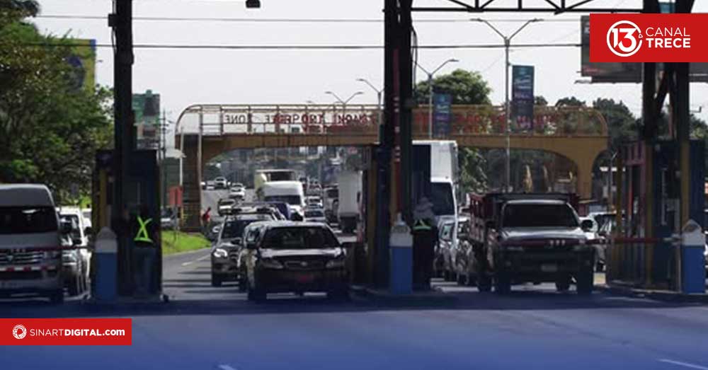 Cierre nocturno en la Autopista General Cañas por demolición de peajes en Alajuela