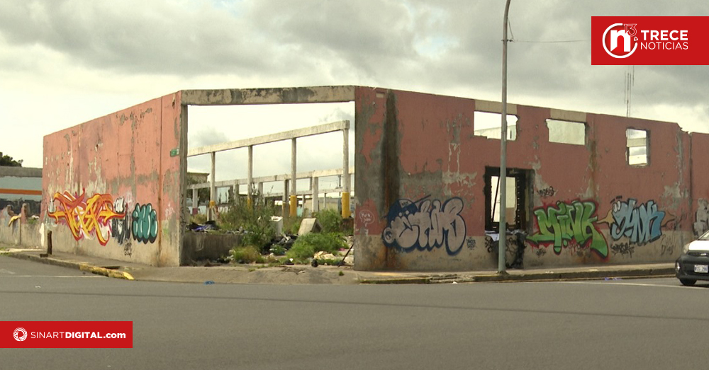 Edificio desmantelado en Plaza Víquez será demolido y cerrado en los próximos tres meses