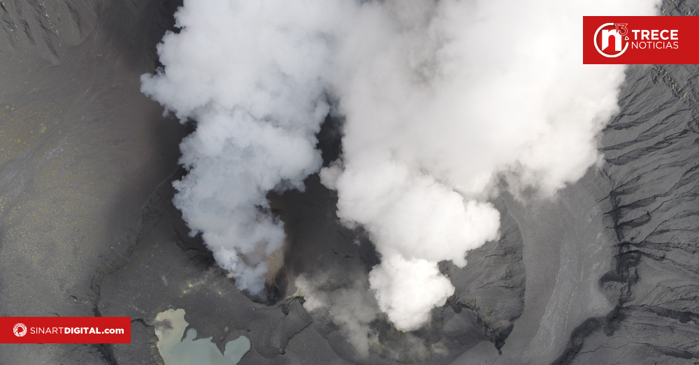 Actividad eruptiva del volcán Poás muestra una leve disminución